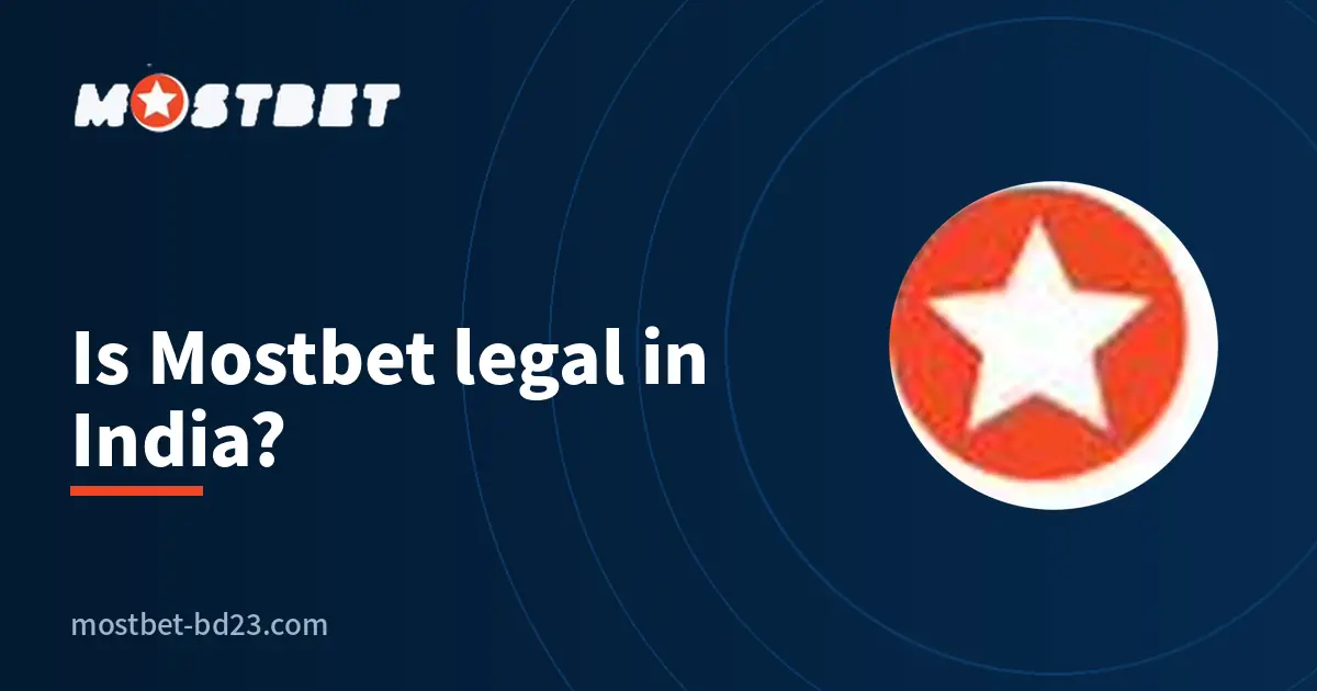 Cover for the guide on the legal status of Mostbet in India